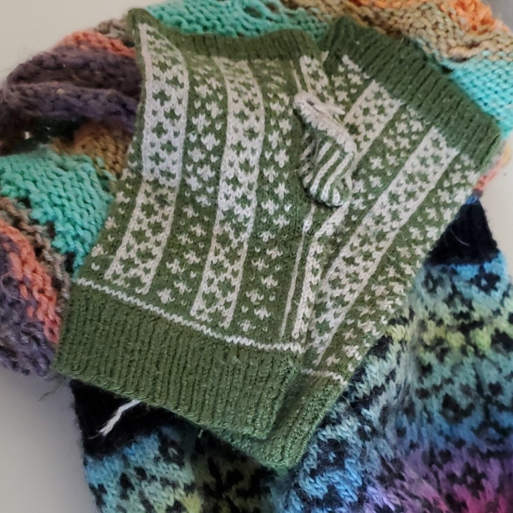 💙❤🧡 Bunch of hand knitted accessories